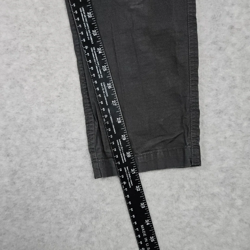 Vuori Men's Large Gray Black Ripstop Climber Pants Jogger Hiking Activewear V412